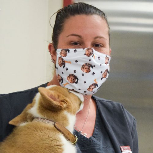 Team member Katie